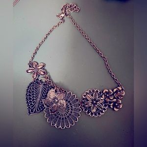 Vintage Flower Necklace
